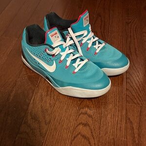 Nike Kids Turquoise and White Sneakers